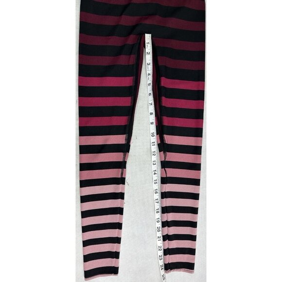 K Deer Cathy Signature Stripe Capri Length High Rise Ombre Leggings Women S Read - Picture 9 of 10